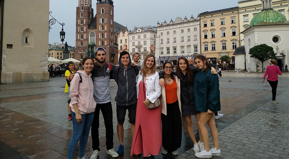 Visita a Polonia dentro del programa Alarcón Social