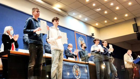 Jaime Rico Fernández ha sido uno de los ganadores de Madrid, de la XXV edición del Concurso de Primavera de Matemáticas que organiza la Facultad de la UCM entre los escolares de Madrid.