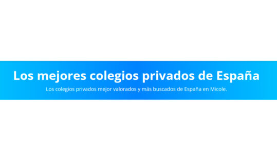Colegio Alarcón, elegido entre los Mejores Colegios Privados 2024 por Micole.net